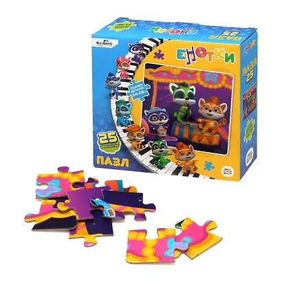 Пазл "Енотки. Выступление", 25 элементов - фото 3