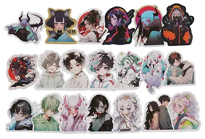 Набор виниловых наклеек (Аниме 1) - фото 4