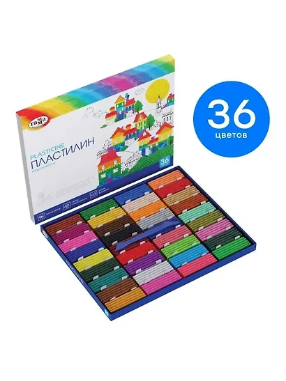 Пластилин Гамма, "Классический", 36 цветов - фото 3