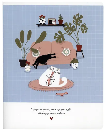 Тетрадь в клетку Be Smart, "Mur-Mur. Шалость", 48 листов - фото 1