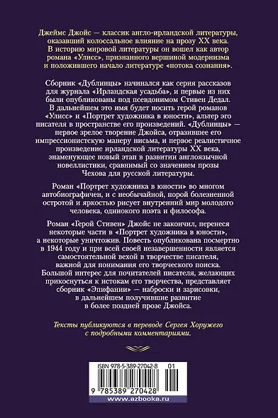 Дублинцы. Портрет художника в юности - фото 2