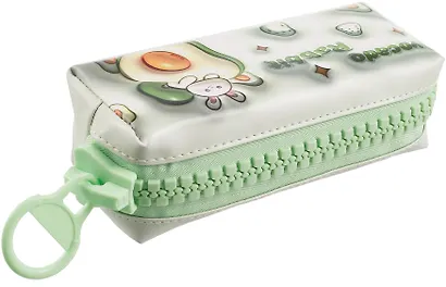 Пенал с большой молнией "Каваи" эффект 3D, ассорти - фото 6