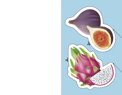 Мои первые вырезалки. Фрукты и овощи - фото 13