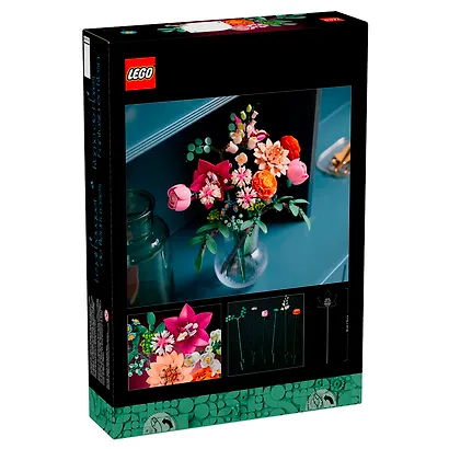 LEGO Botanical Collection: Красивый букет розовых цветов, 749 деталей (10342) - фото 3