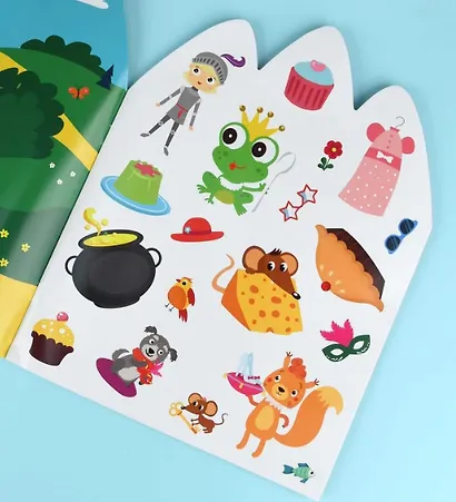 Замок принцессы. Книжка с наклейками 5+ - фото 2