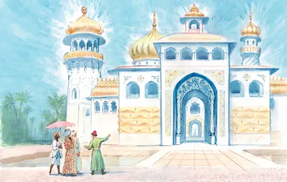 Аладдин и волшебная лампа (иллюстрации А. Рейпольского) - фото 12