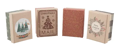 Коробка подарочная "Mix"11,5*9см, Новый год, ассорти, картон - фото 2