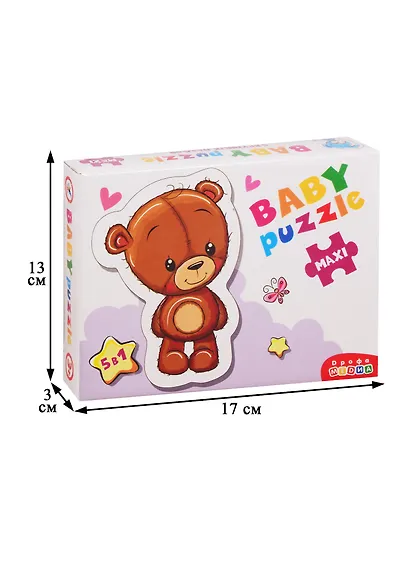 Пазл Дрофа-Медиа Baby Puzzle. Мои игрушки - фото 2