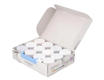 Акрк-012 Краски акриловые КЛАССИКА, 12 цв. по 20 мл - фото 2