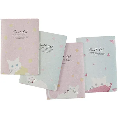 Тетрадь в линейку Fruit cat, B5, 38 листов, в ассортименте - фото 6