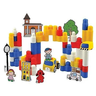 Игровой набор KS Kids Конструктор Город мечты 50 эл., 40*10*33см KA750 - фото 1
