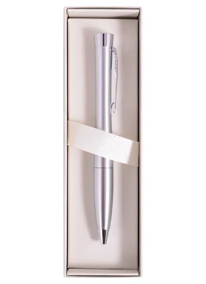 Ручка шариковая Parker, Urban Twist Metro Metallic CT, подарочная синяя - фото 2