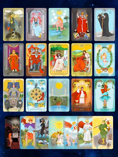 Таро Древо Сефирот. Источник магической силы (78 карт+руководство) - фото 5