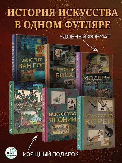 Мировое искусство. Книжки-малышки в футляре - фото 5