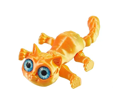 Фигурка 3D Кот Иннокентий (пластик) (15х8) (101) - фото 3