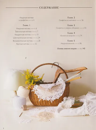 Большая книга ажурного вязания. 100 салфеток и мотивов крючком - фото 15