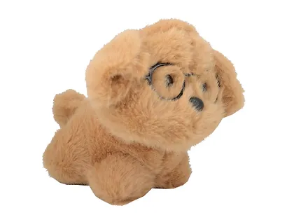 Мягкая игрушка Собачка коричневая в очках (16см) (12-960-202508-XP4) - фото 2
