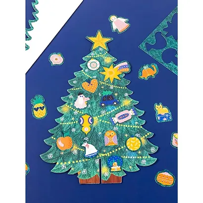 Наряжаем ёлку. Новогодняя игра для малышей - фото 3