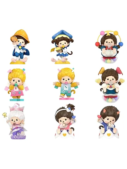 Фигурка Monchichi Searching Figurine Blind Box 1 шт 9 см SNF1 - фото 2