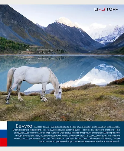 Тетрадь в клетку Listoff, "Любимая Россия", 48 листов, в ассортименте - фото 2