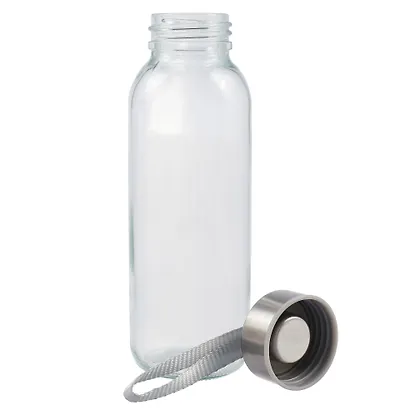 Бутылка в чехле велюр Kawaii Зверюшки Enjoy the little things (стекло) (300мл) - фото 8