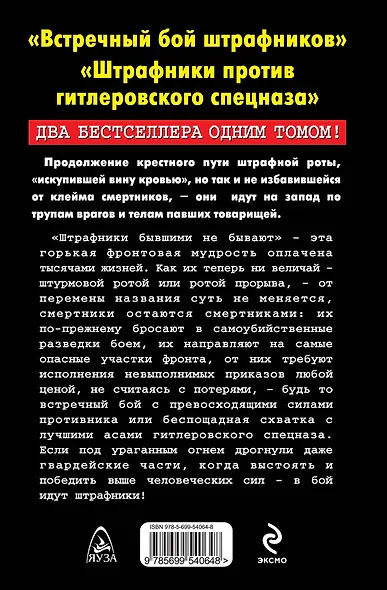 Штрафники бывшими не бывают. Встречный бой против гитлеровского спецназа - фото 2