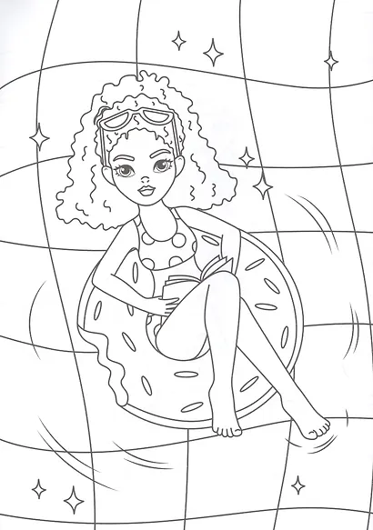 РАСКРАСКА. МАСТЕРСКАЯ КРАСОТЫ. НИКА - фото 2