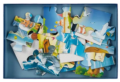 Пазл Maxi "Золотая рыбка" для детей 24 элемента, 480х330мм - фото 2