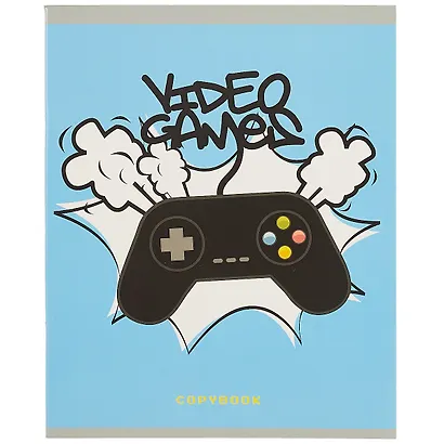 Тетрадь в клетку Listoff, Video game, 48 листов, в ассортименте - фото 5