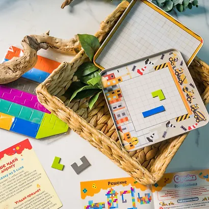 Магнитная игра "Стройка" - фото 5