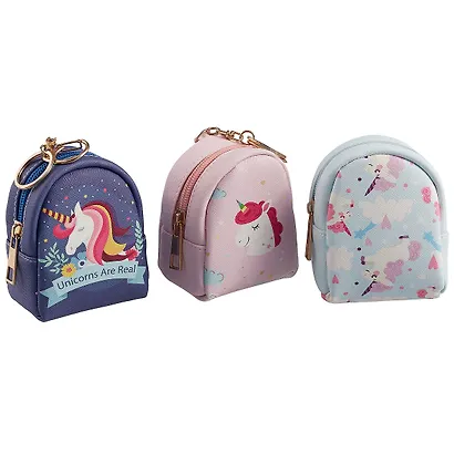 Сумочка-рюкзачок на молнии Единороги (11 см) (ПВХ бокс) (12-12026-GF-8129/12-12439-1) - фото 3