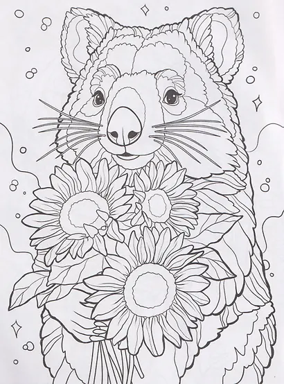 Вомбаты: книжка-раскраска - фото 4