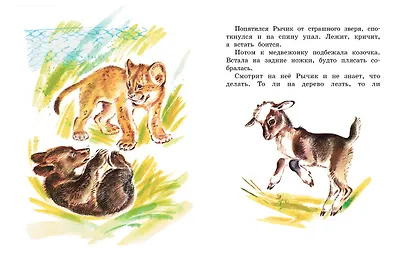 Рычик и Ласка (Рисунки В. Горячевой) - фото 4