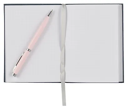 Записная книжка А6 80л кл. "FOLGA. 1" иск.кожа, тиснение серебр.фольгой, ляссе - фото 4