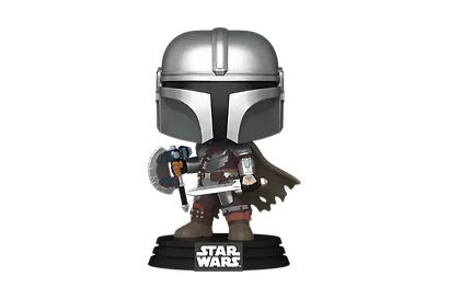 Фигурка Funko POP! Bobble Star Wars M & G S2 Mandalorian (Dual Wield) (844) 90824 - фото 1