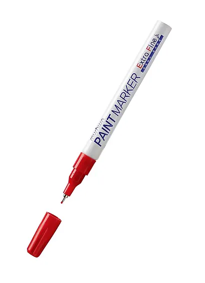 Маркер-краска MunHwa, Extra Fine Paint Marker, красный 1 мм - фото 2