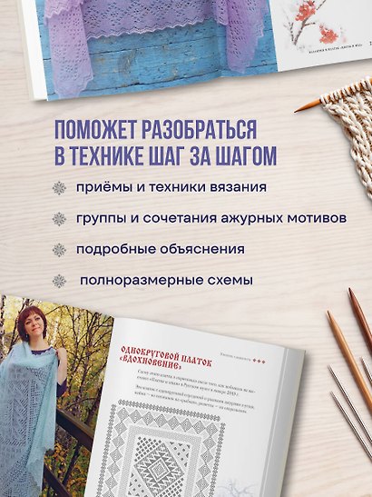 Оренбургский пуховый платок. Секреты русского вязания. Полное практическое руководство - фото 6