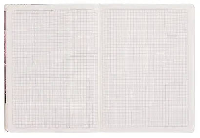 Тетрадь 165*220, 40 листов в клетку "Blossom. Irises", сшивка - фото 5