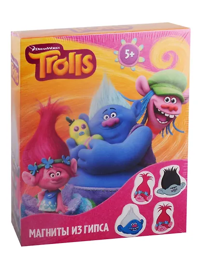 Centrum, Магниты из гипса Тролли 21,5*30см + маркер - фото 1