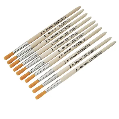 Кисть синтетика круглая №5, Артком - фото 2