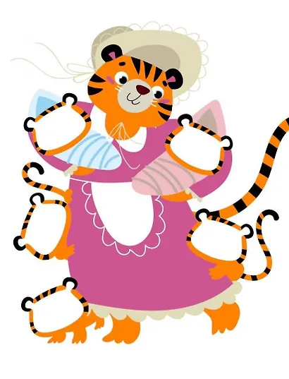 Многоразовые развивающие наклейки. Мордашки. Вып.2 - фото 2