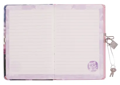 Книга для записей 112л лин. "Милые котики" 19*12,5см, на замочке, ассорти - фото 8