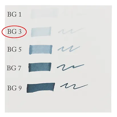 Маркер художественный "Сонет" сине-серый 3, двухсторон., тонк. и широк.долото, Сонет - фото 3