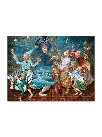 Деревянный пазл DaVICI "Жонглеры", 210 элементов - фото 6