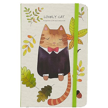 Записная книжка «Lovely cat» А6, 96 листов в линейку, в ассортименте - фото 3