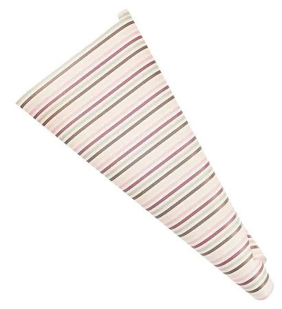 Бумага упаковочная 70*100см "Разноцветные полоски" глянц., инд.уп. - фото 1