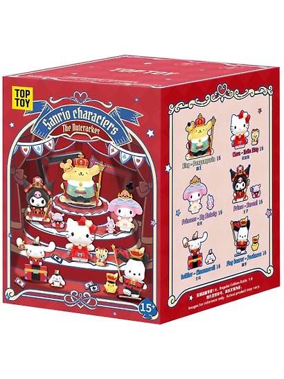 Фигурка Аниме Sanrio Family Nutcracker Series Blind box (1шт) (9см) (TPT2) - фото 2