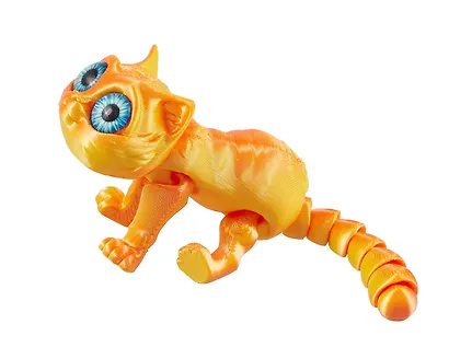 Фигурка 3D Кот Иннокентий (пластик) (15х8) (101) - фото 6