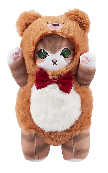 Мягкая игрушка Котик-мишка Кигуруми (25см) (12-0701-202405-T4) - фото 1