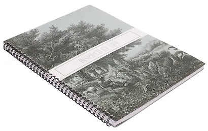 Тетрадь А4 96 листов, клетка, "Floreale. Green" - фото 2